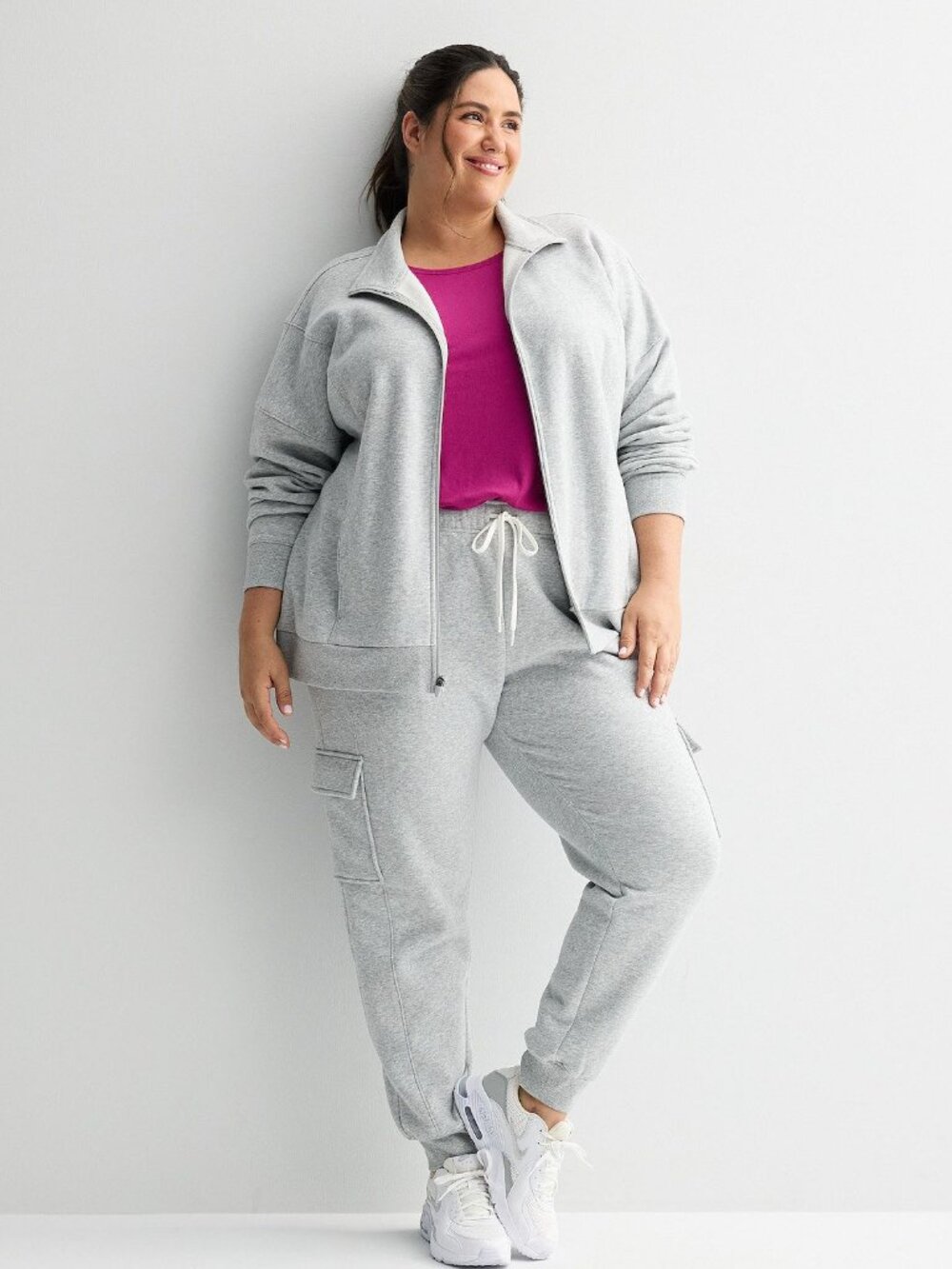 Plus Size Tek Gear® Ultrasoft Fleece Cargo Joggers
